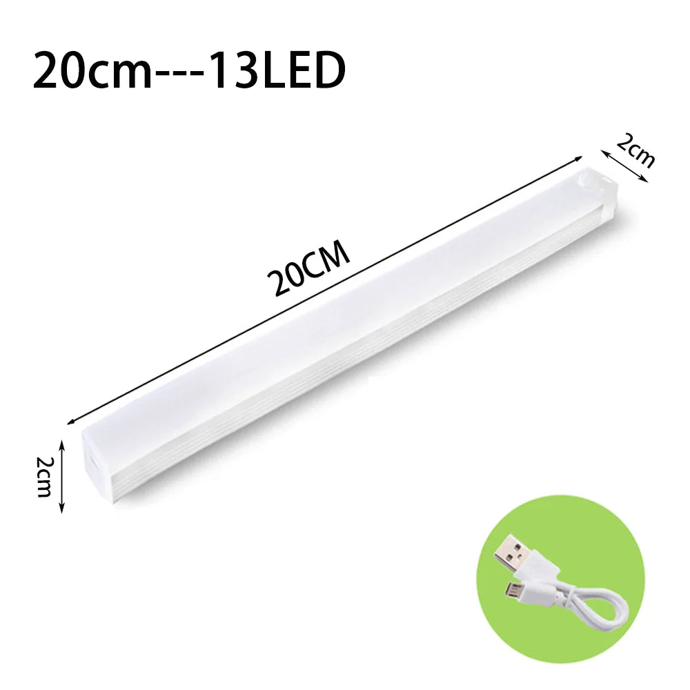 Barra LED con sensor de Movimiento Recargable USB - INAGOTABLE