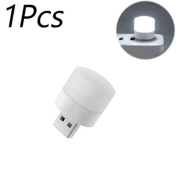 Mini luz LED nocturna USB - Bombillito Táctil