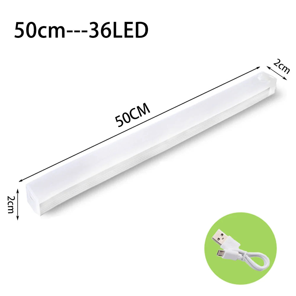 Barra LED con sensor de Movimiento Recargable USB - INAGOTABLE