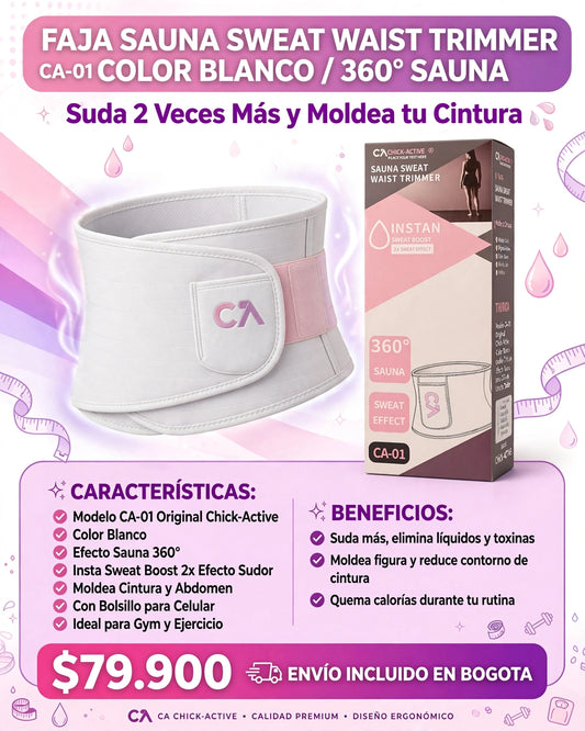 FAJA SAUNA SWEAT WAIST TRIMMER CA-01