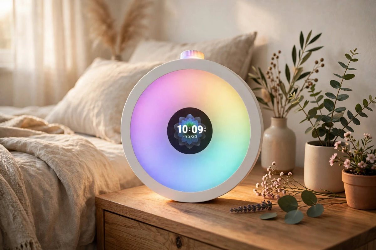 🌅 DESPERTADOR LUZ AMANECER DEKALA LUMA - Despierta bonito, sin ruido molesto