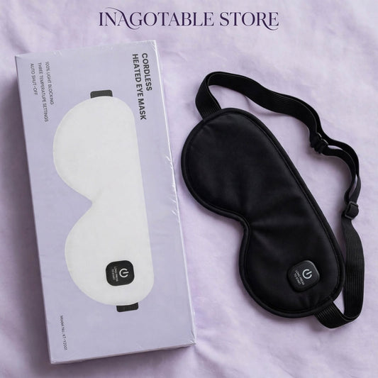 ✨ ANTIFAZ TÉRMICO INALÁMBRICO - CORDLESS HEATED EYE MASK ✨
Modelo KT-YZ001 | Tu spa de descanso en casa