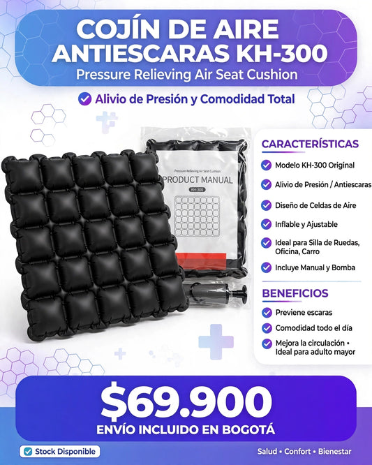 COJÍN DE AIRE ANTIESCARAS KH-300